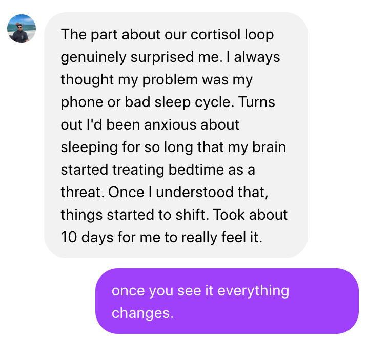 testimonial text