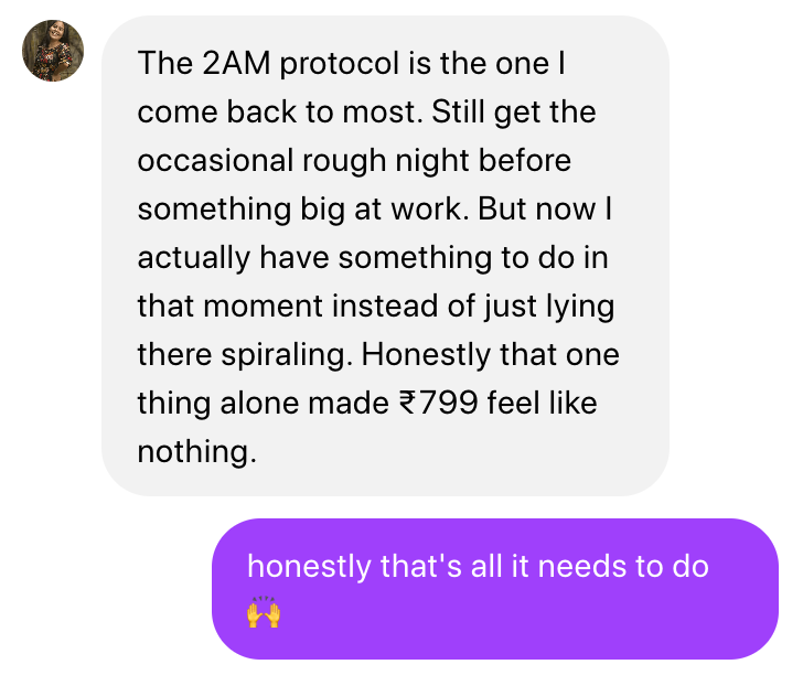 testimonial text