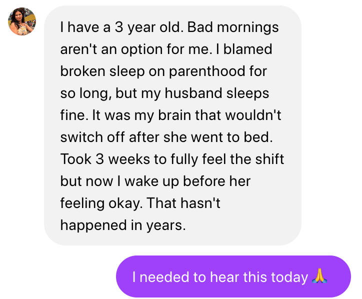 testimonial text